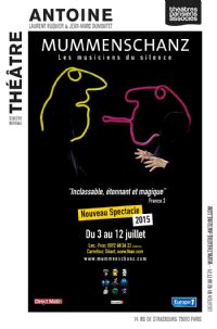 Mummenschanz, nouveau spectacle au Théâtre Antoine. Du 3 au 12 juillet 2015 à Paris10. Paris.  20H00